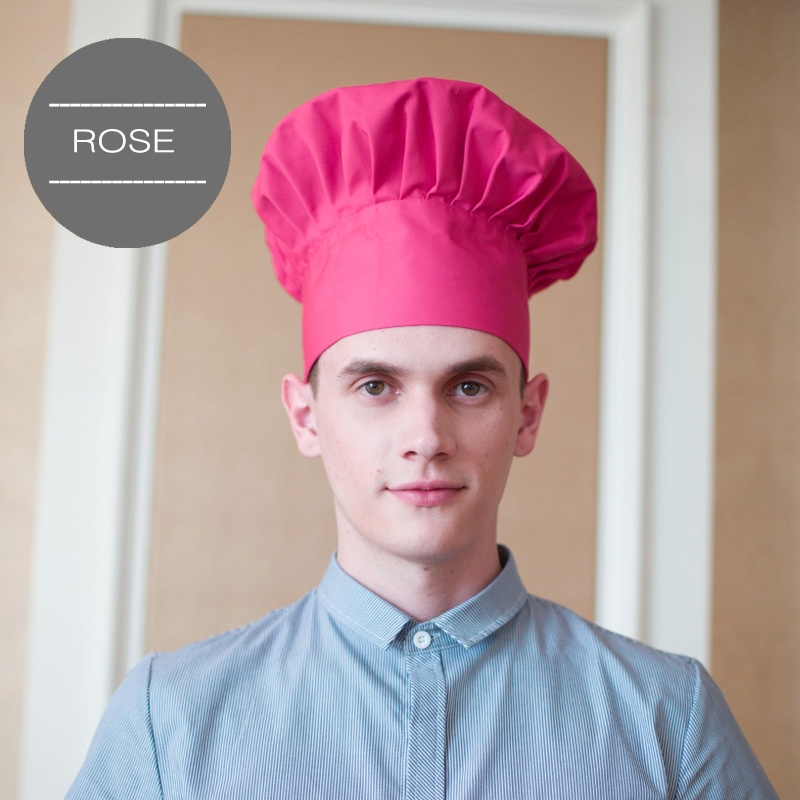 unisex rose chef hat 